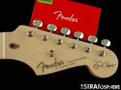 USA FENDER ERIC CLAPTON STRATOCASTER NECK   TUNERS, MAPLE AMERICAN STRAT