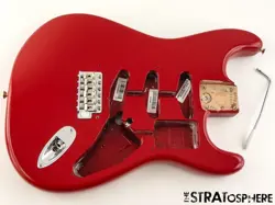 AMERICAN FENDER CLAPTON STRAT BODY & HARDWARE USA STRATOCASTER TORINO RED