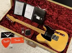 FENDER CUSTOM SHOP MBS 1951 NOCASTER RELIC BUTTER SCOTSCH BLONDE BUILT BY CARLOS