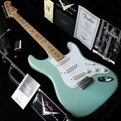 FENDER CUSTOM SHOP MBS ERIC CLAPTON STRATOCASTER AAA FLAME NECK DAPHNE BLUE BY