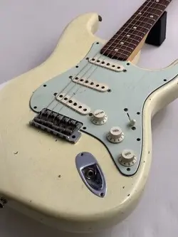 FENDER CUSTOM SHOP 2011  1961 STRATOCASTER RELIC -OLYMPIC WHITE- BY DALE WILSON