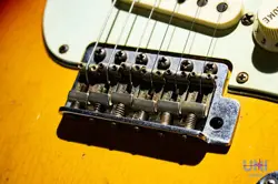 FENDER CUSTOM SHOP MASTER BUILT SERIES 61 STRATOCASTER RELIC 3CSB 2014 BY