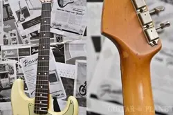 FENDER CUSTOM SHOP MBS 1960 STRATOCASTER JOURNEYMAN RELIC -AGED OLYMPIC WHITE