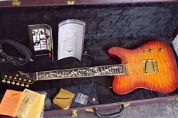FENDER CUSTOM SHOP MBS QUILT TELECASTER TREE OF LIFE BY J.W.BLACK 3.33KG