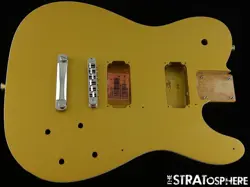 FENDER SQUIER PARANORMAL TROUBLEMAKER TELE DELUXE BODY & HARDWARE, AZTEC GOLD