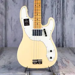 FENDER VINTERA II '70S TELECASTER BASS, VINTAGE WHITE