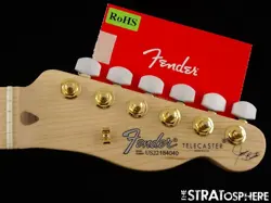 USA FENDER JAMES BURTON TELECASTER TELE, NECK & TUNERS MAPLE SATIN 60S 