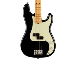 FENDER AMERICAN PROFESSIONAL II PRECISION BASS - BLACK W/ MAPLE FB