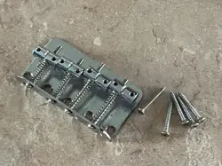 VINTAGE 1970S FENDER PRECISION JAZZ BASS BRIDGE PLATE