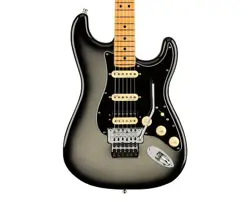 FENDER ULTRA LUXE STRATOCASTER FLOYD ROSE HSS - SILVERBURST W/ MAPLE FB