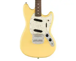 FENDER AMERICAN PERFORMER MUSTANG - VINTAGE WHITE W/ ROSEWOOD FB