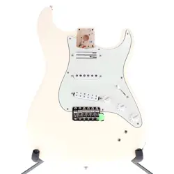 FENDER ED O'BRIEN EOB STRATOCASTER BODY ALDER OLYMPIC WHITE FINISH 5LB 14OZ