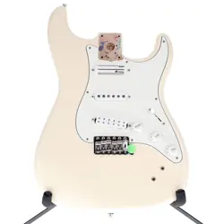 FENDER ED O'BRIEN EOB STRATOCASTER BODY ALDER OLYMPIC WHITE FINISH 6LB 5OZ
