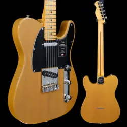 FENDER AMERICAN PROFESSIONAL II TELECASTER, MAPLE FINGERBOARD, BUTTERSCOTCH
