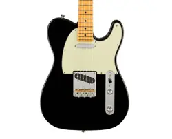 FENDER AMERICAN PROFESSIONAL II TELECASTER - BLACK W/ MAPLE FB