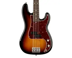 FENDER AMERICAN PROFESSIONAL II PRECISION BASS - 3-COLOR SUNBURST W/ ROSEWOOD FB