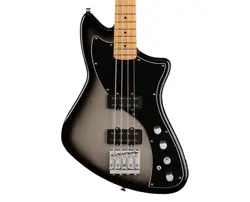 USED FENDER PLAYER PLUS ACTIVE METEORA BASS - SILVERBURST W/ MAPLE FB