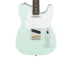 USED FENDER AMERICAN PERFORMER TELECASTER - SATIN SONIC BLUE W/ ROSEWOOD FB