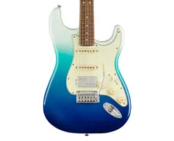 USED FENDER PLAYER PLUS STRATOCASTER HSS - BELAIR BLUE W/ PAU FERRO FB