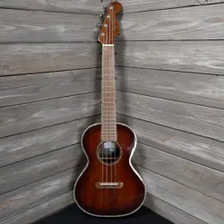 FENDER MONTECITO TENOR ACOUSTIC ELECTRIC UKULELE AS IS BROKEN TUNER