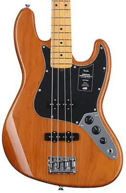 FENDER AMERICAN PROFESSIONAL II JAZZ BASS - ROASTED PINE WITH MAPLE FINGERBOARD