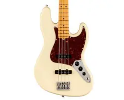 FENDER AMERICAN PROFESSIONAL II JAZZ BASS - OLYMPIC WHITE W/ MAPLE FB