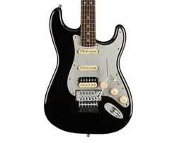 FENDER ULTRA LUXE STRATOCASTER FLOYD ROSE HSS - MYSTIC BLACK W/ ROSEWOOD FB