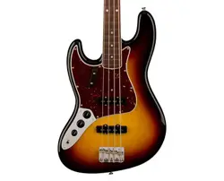 USED FENDER AMERICAN VINTAGE II 1966 JAZZ BASS LH 3-COLOR SUNBURST W/ROSEWOOD FB