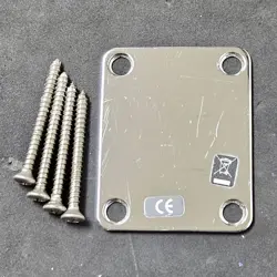 2008 FENDER HIGHWAY ONE STRAT / TELE GUITAR BLANK NECK PLATE & SCREWS RELIC?