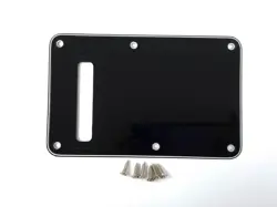 FENDER STRATOCASTER MODERN STYLE TREMOLO BACKPLATE, BLACK