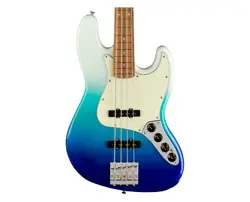 USED FENDER PLAYER PLUS JAZZ BASS - BELAIR BLUE W/ PAU FERRO FB
