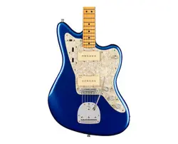 USED FENDER AMERICAN ULTRA JAZZMASTER - COBRA BLUE W/ MAPLE FINGERBOARD