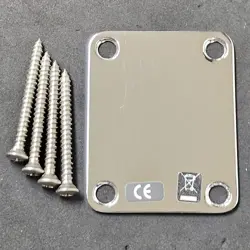 2012 FENDER AMERICAN SPECIAL STRAT / TELE GUITAR BLANK NECK PLATE & SCREWS