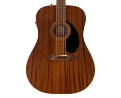 USED FENDER REDONDO SPECIAL A/E GUITAR - NATURAL W/ PAU FERRO FB