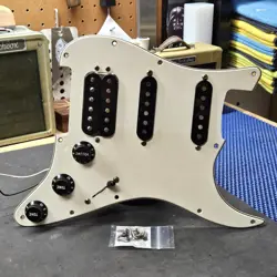 2008 FENDER USA HIGHWAY ONE HSS LOADED PICKGUARD BRIDGE HUMBUCKER STRAT GUITAR