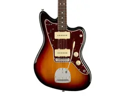 USED FENDER AMERICAN PROFESSIONAL II JAZZMASTER - 3-COLOR SUNBURST W/ROSEWOOD FB