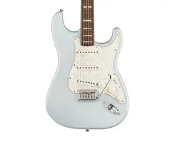 USED FENDER KENNY WAYNE SHEPHERD STRATOCASTER - TRANS FADED SONIC BLUE