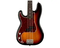 USED FENDER AMERICAN PROFESSIONAL II PRECISION BASS LH - 3-COLOR SUNBURST