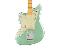 USED FENDER AMERICAN PROFESSIONAL II JAZZMASTER LH - MYSTIC SURF GREEN