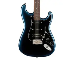 USED FENDER AMERICAN PROFESSIONAL II STRATOCASTER HSS - DARK NIGHT W/ROSEWOOD FB