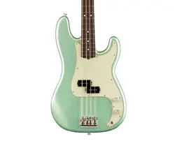 USED FENDER AMERICAN PROFESSIONAL II PRECISION BASS - MYSTIC SURF GREEN