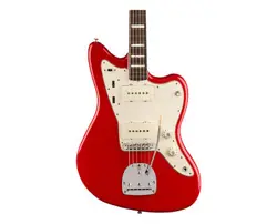 USED FENDER AMERICAN VINTAGE II 1966 JAZZMASTER - DAKOTA RED W/ ROSEWOOD FB
