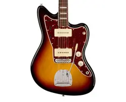 USED FENDER AMERICAN VINTAGE II 1966 JAZZMASTER - 3-COLOR SUNBURST W/ROSEWOOD FB