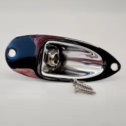 FENDER USA STRATOCASTER JACK PLATE AND JACK MINT 24107