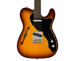 USED FENDER LIMITED EDITION SUONA TELECASTER THINLINE - VIOLIN BURST W/ EBONY FB