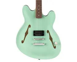 USED FENDER TOM DELONGE SIGNATURE STARCASTER - SATIN SURF GREEN
