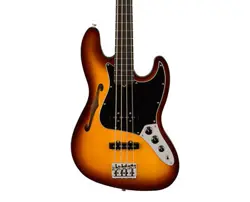 USED FENDER LIMITED EDITION SUONA JAZZ BASS THINLINE - VIOLIN BURST W/ EBONY FB