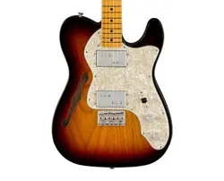 USED FENDER AMERICAN VINTAGE II 1972 TELECASTER THINLINE - 3-COLOR SUNBURST