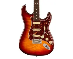 USED FENDER 70TH ANNIVERSARY AMERICAN PROFESSIONAL II STRATOCASTER - COMET BURST