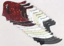 JAZZ BASS SCRATCH PLATE PICKGUARD TO FIT USA/MEX FENDER J BASS IN 13 COLOURS